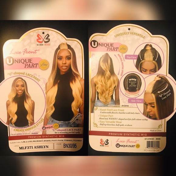 Bobbi Boss U-Part Lacefront Wig main image 7
